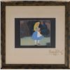 Image 1 : Alice and Dinah production cel from Alice in Wonderland
