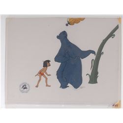 Mowgli and Baloo production cel from The Jungle Book