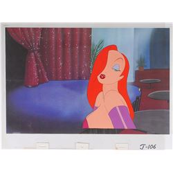 Jessica Rabbit production cel from Who Framed Roger Rabbit?