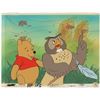 Image 1 : Pooh and Owl production key master background set-up from an Educational Cartoon