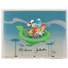 Image 1 : George, Jane, Judy, Elroy, Astro, and Rosie limited edition cel from The Jetsons
