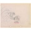 Image 1 : Bosko and Frog production drawing from Little Ol' Bosko and the Pirates