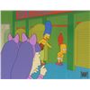 Image 2 : Bart, Marge, Sherri, and Terri production cel from Lisa the Greek