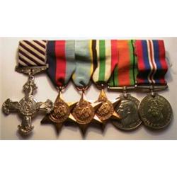 An exceptional Second World War D.F.C. group of six to Flying Officer J H Clay, R.A.F.V.R; a surv...