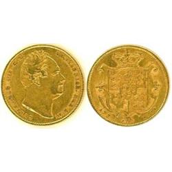 William IV sovereign, near EF/EF. (1)  £180...