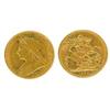 Image 1 : Victoria 1899 sovereign, near VF. (1)  £48...