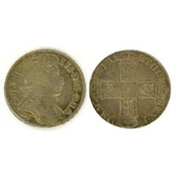 William III 1701 2/6d, near VF/fine. (1)  £40...