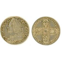 Geo II 1746 6d Lima below bust, VF. (1)  £12...