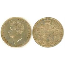 Geo IV 1828 2/6d, good VF. (1)  £60...