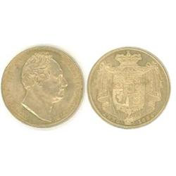 William IV 1834 2/6d WW in script, near EF. (1)  £60...
