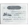 Image 1 : Northumberland Bank £1 early copy on card dated Newcastle 18-unissued, EF. (1)  £24...