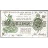 Image 1 : John Bradbury 10/- T17 prefix A over 18, small pinhole left & right margins, fine. (1)  £64...