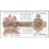 Image 1 : John Bradbury £1 T16 prefix F over 89, small brown mark on rev, near VF. (1)  £32...