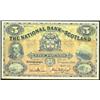 Image 1 : National Bank of Scotland Ltd. £5 dated 3-1-1944 prefix B, P259D, near VF. (1)  £44...