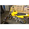 Image 2 : YELLOW CHILDS MINI BIKE