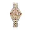 Image 1 : Rolex Two-Tone Diamond and Ruby  DateJust Ladies Watch