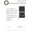 Image 3 : 14KT White Gold 27.84ctw Tanzanite and Diamond Necklace