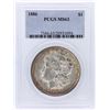Image 1 : 1886 PCGS MS63 Morgan Silver Dollar