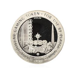 1967 $5 Las Vegas Sterling Silver Gaming Token