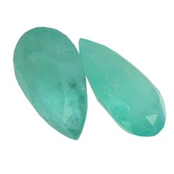 3.72ctw Pear Emerald Parcel