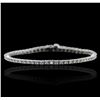 Image 1 : 14KT White Gold 2.37ctw Diamond Bracelet