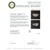 Image 3 : 1.53ctw Diamond and Yellow Sapphire Ring - 14KT White Gold