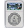 Image 2 : 2011-W NGC MS69 25th Anniversary Early Release American Silver Eagle Dollar