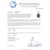 Image 4 : 14KT White Gold GIA Certified 16.65ct Tanzanite and Diamond Pendant With Chain