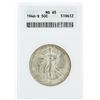 Image 1 : 1946-S ANACS Graded MS65 Walking Liberty Half Dollar Silver Coin