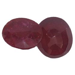 11.74ctw Oval Mixed Ruby Parcel