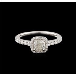 14KT White Gold 0.83ctw Diamond Ring