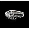 Image 2 : 14KT White Gold 0.50ctw Diamond Ring