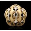 Image 1 : 14KT Yellow Gold 0.50ctw Diamond Ring