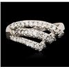 Image 1 : 14KT White Gold 0.35ctw Diamond Ring