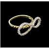 Image 2 : 0.35ctw Diamond Ring - 14KT Two-Tone Gold