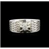 Image 1 : 0.53ctw Diamond Ring - 14KT White Gold