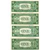 Image 2 : 1935 $1 Silver Certificate Lot of 4 Assorted Bills