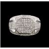 Image 1 : 1.21ctw Diamond Ring - 14KT White Gold