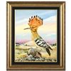Image 1 : Hoopoe, National Bird of Israel with Mt Olivet by Katon
