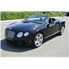 Image 1 : 2013 Black Bentley Continental GT GTC