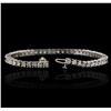 Image 3 : 14KT White Gold 7.33ctw Diamond Bracelet