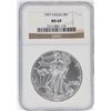 Image 1 : 1997/1997-P NGC American Silver Eagle Dollar Coin Set Lot of 2