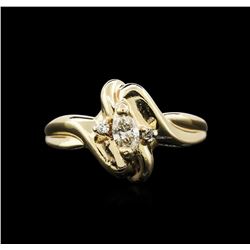 0.30ctw Diamond Ring - 14KT Yellow Gold