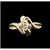 Image 1 : 0.30ctw Diamond Ring - 14KT Yellow Gold