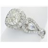 Image 7 : Mark Broumand Designer 2.89ctw Diamond Ring - Platinum