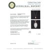 Image 3 : 14KT Rose Gold 19.53ct Opal and Diamond Pendant With Chain