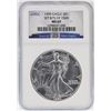 Image 1 : 1990 NGC MS69 American Silver Eagle Dollar