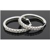 Image 1 : 0.50ctw Diamond Earrings - 14KT White Gold