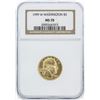 Image 1 : 1999-W NGC Graded MS70 Washington $5 Commemorative Gold Coin