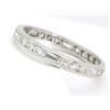 Image 2 : 0.78ctw Diamond Ring - Platinum